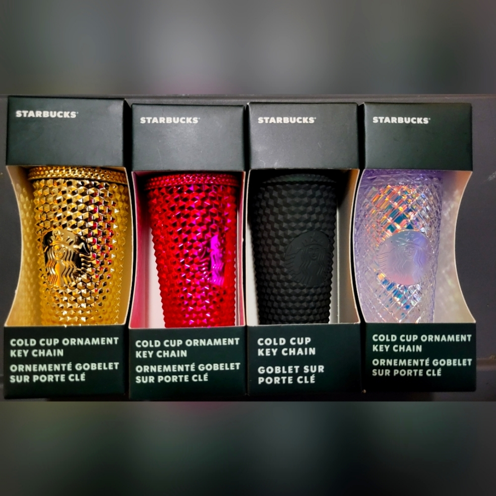 Starbucks keychain shotglass